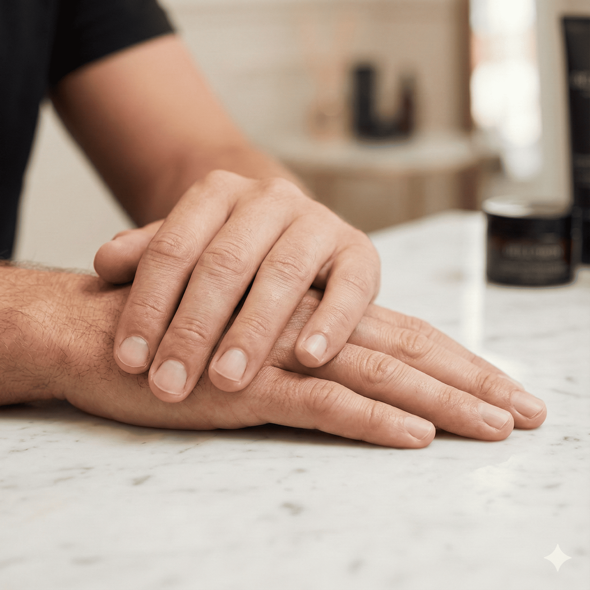 Beneficios del cuidado de manos masculino